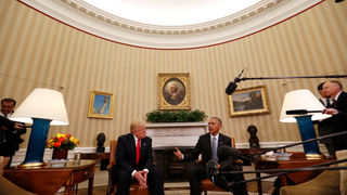 Orange Man Visits White House